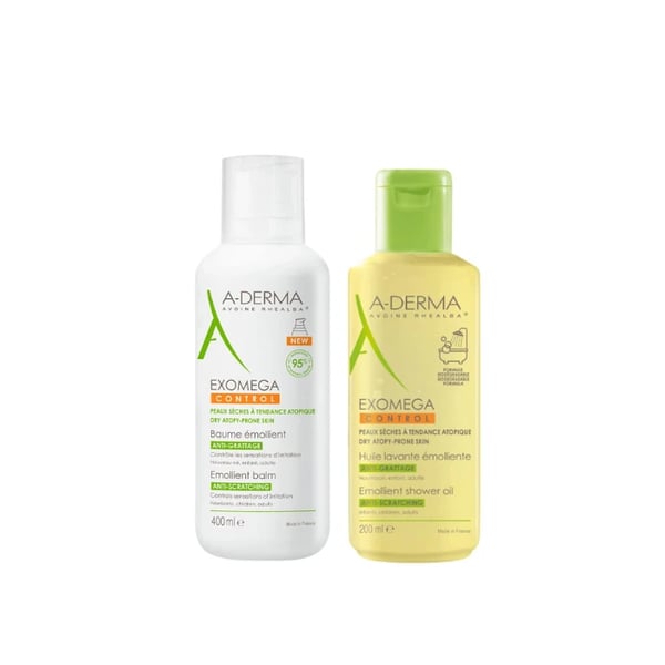 A-Derma Exomega Control Bálsamo 400ml + Oferta Óleo 200 ml
