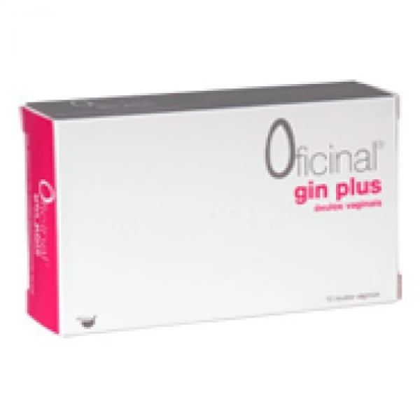 Gin Plus Oficinal Óvulos Vaginais x 10 Unidades