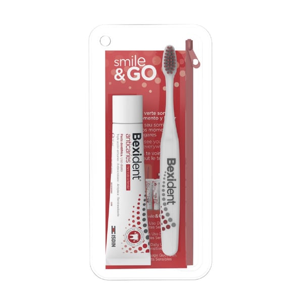 Isdin Bexident Anticaries Smile&Go 25 ml - Kit Viagem