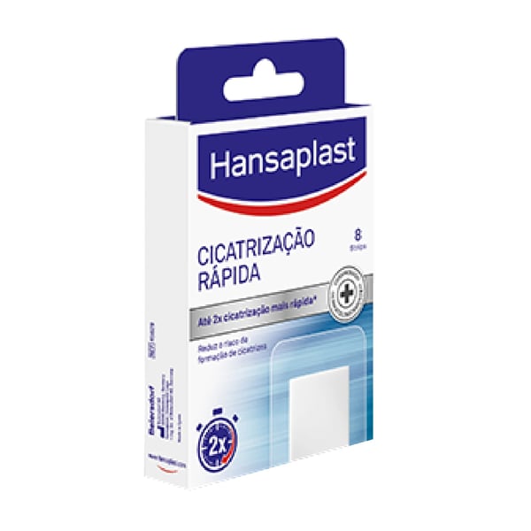 Hansaplast Apósitos de Cicatrización Rápida x 8 Unidades