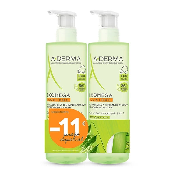 A-Derma Exomega Control Duo Gel 500ml
