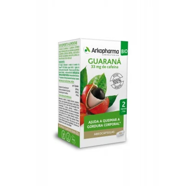 Arkocápsulas Guaraná Bio x 40 Cápsulas