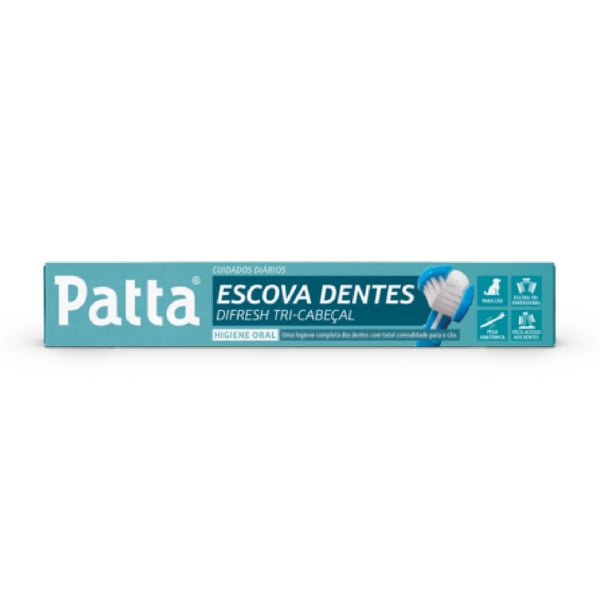Patta Escova Dentes Tri-Cabecal