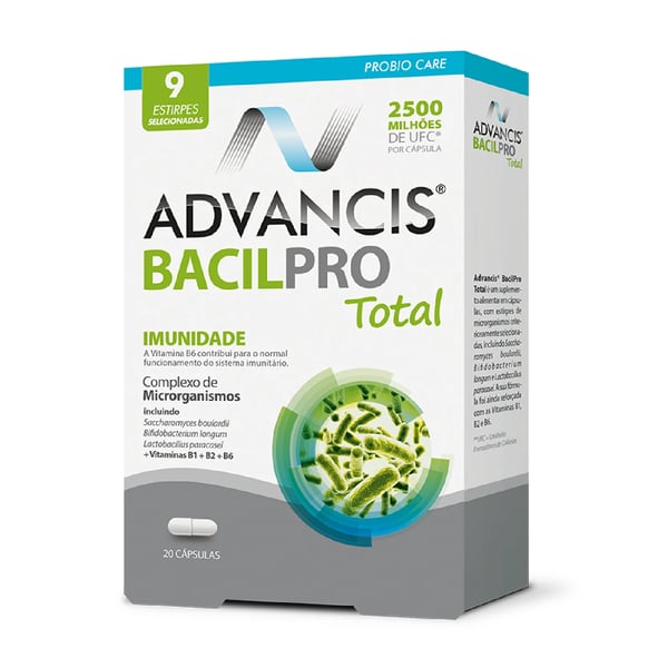 Advancis Bacilpro Total x 20 Cápsulas