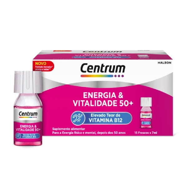 Centrum Energía Vitalidad 50+ 7ml x 15 Unidades