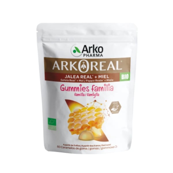 Arkoreal Geleia Real + Mel Bio 60 gomas