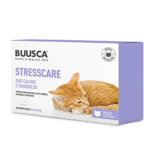 Buusca Stresscare Gato x 30 Comprimidos