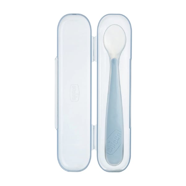 Chicco Colher em Silicone com Caixa +6 Meses
