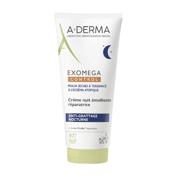 A-Derma Exomega Control Crema de Noche Emoliente 200 ml