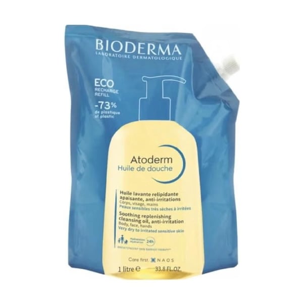 Bioderma Atoderm Óleo Duche EcoRefill 1L