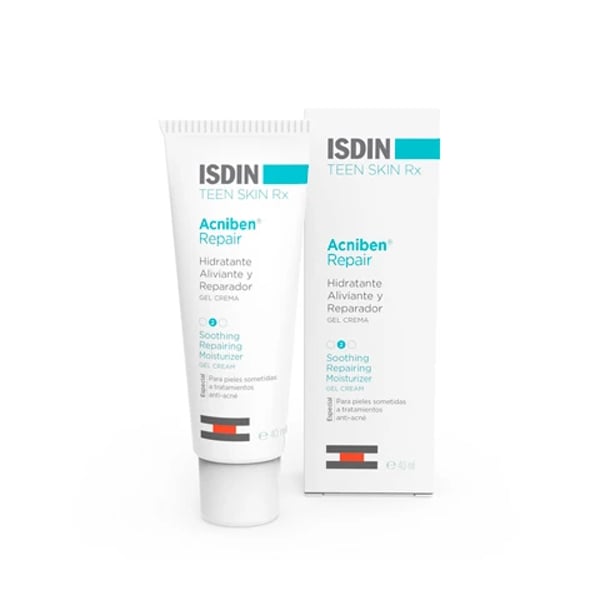 Isdin Teen Skin Rx Acniben Repair Gel-Creme Hidratante Anti-Acne 40ml