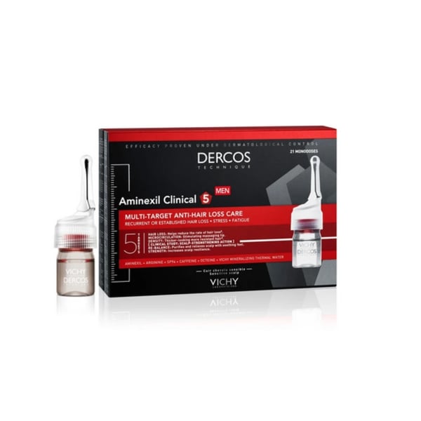 VICHY Dercos Aminexil Clinical 5 - Homem x 21 ampolas