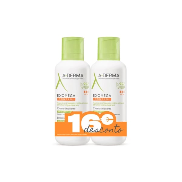 A-Derma Exomega Control Creme Emoliente 400ml Preço Especial